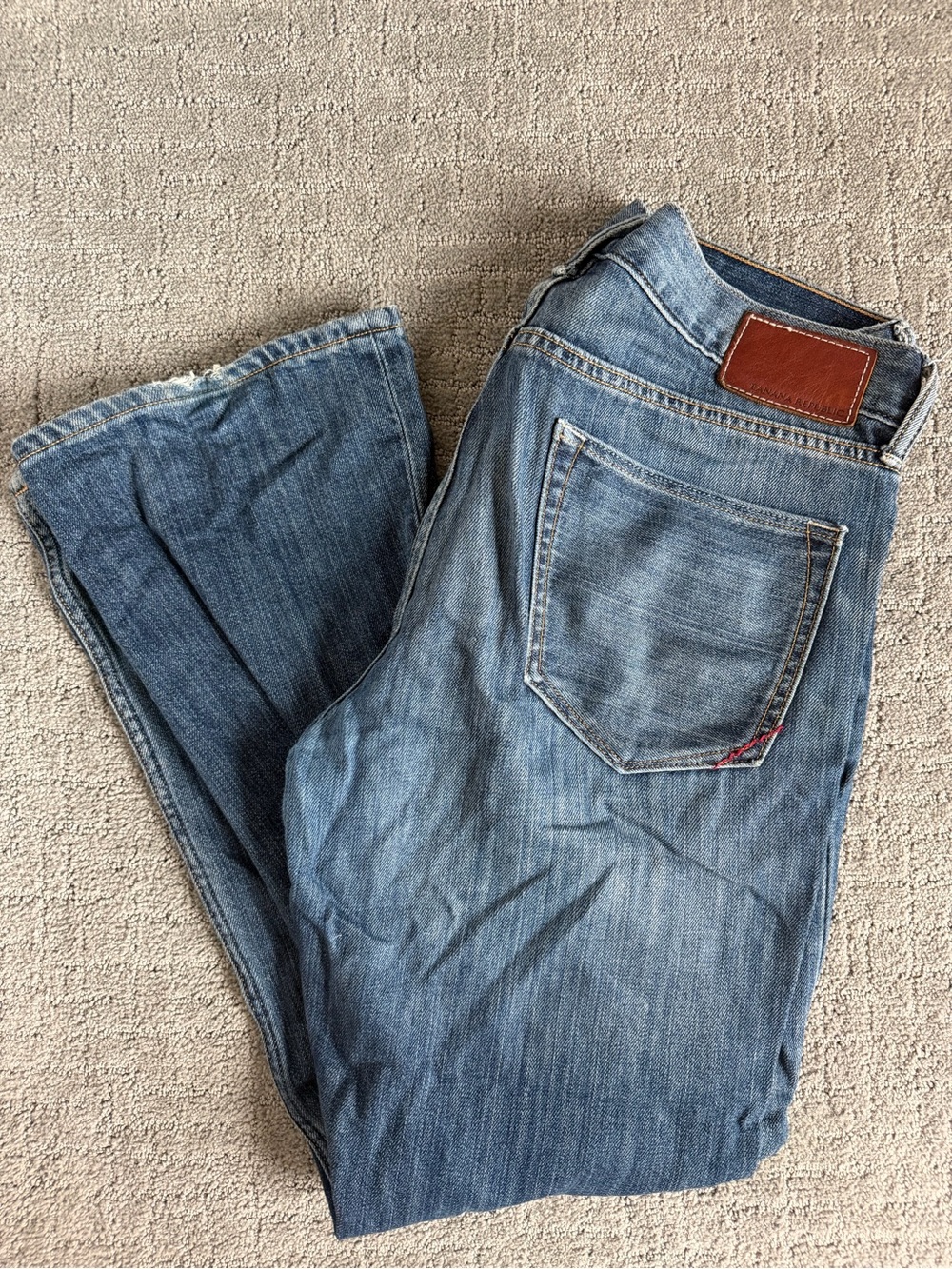 Banana Republic Men's Light Blue Straight Jeans
